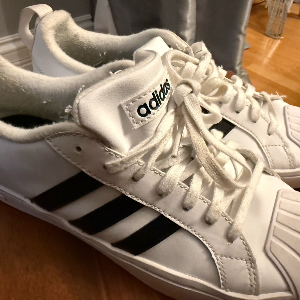 Adidas Classic White Sneakers size 6